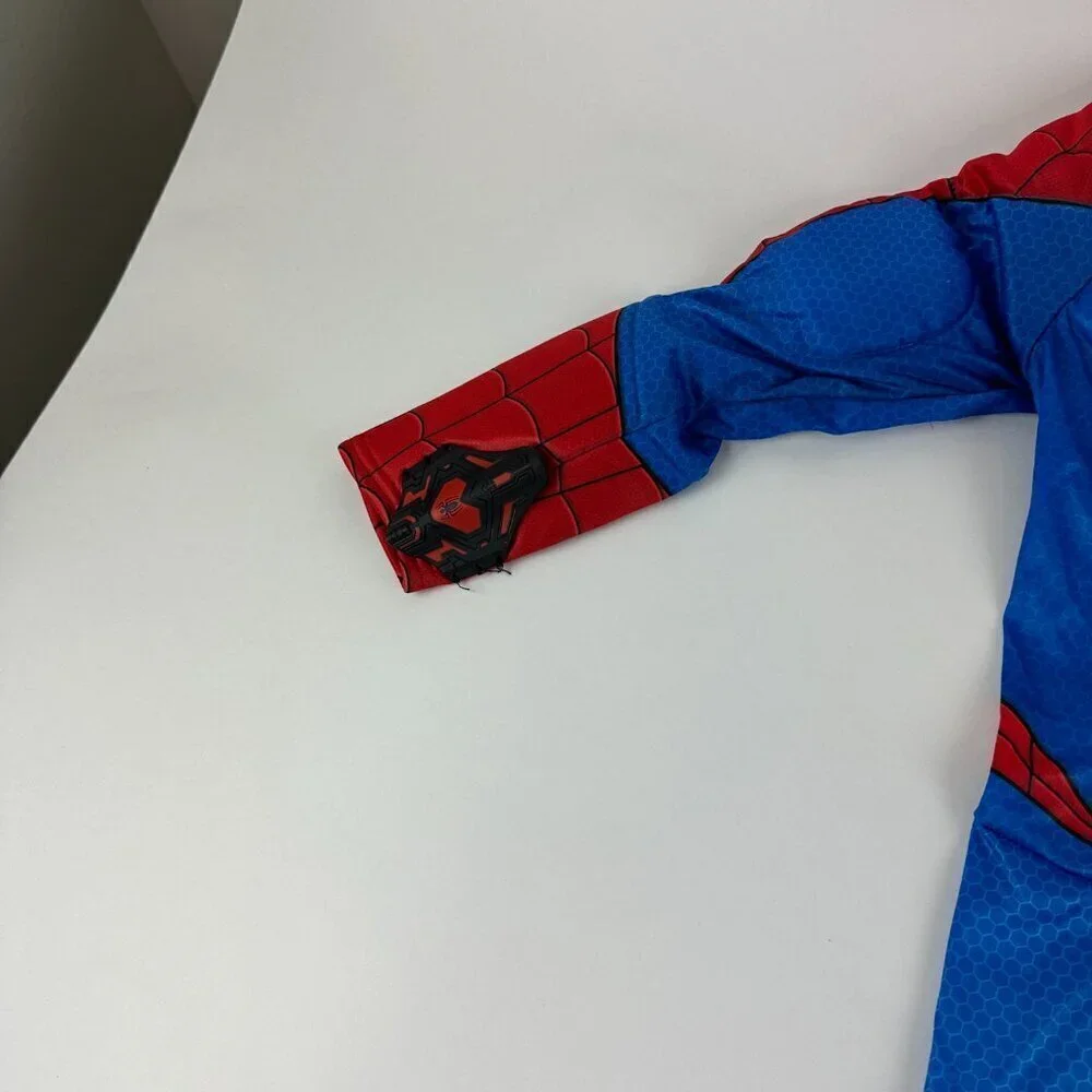 Spiderman Halloween Costume Boys Medium Red Blue - Picture 7 of 12